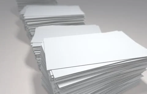 Business cards Stock Illustration