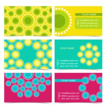 Business Cards Stock Illustration