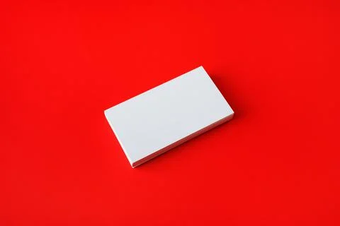 Business cards stack Stock Photos