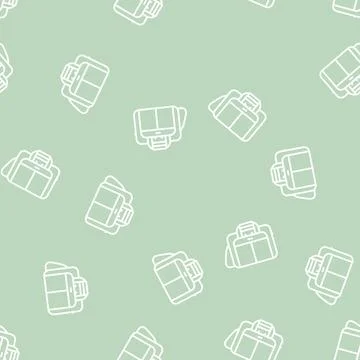Business case line seamless pattern 스톡 일러스트