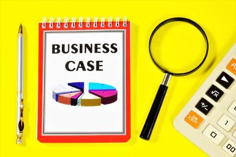 Business case-text caption and graph overview of planning efficiency, Stock Photos