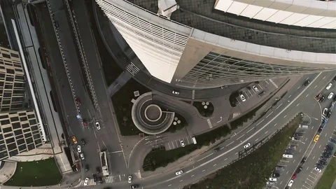 Business centre city Stock Footage 83492076