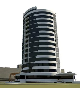 Business centre Stock Illustration