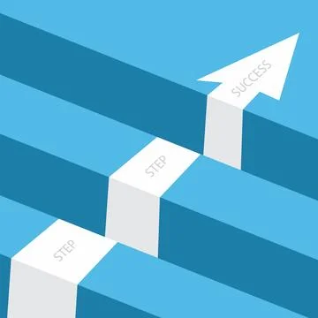 Business challenge or obstacle vector concept design Stock Illustration