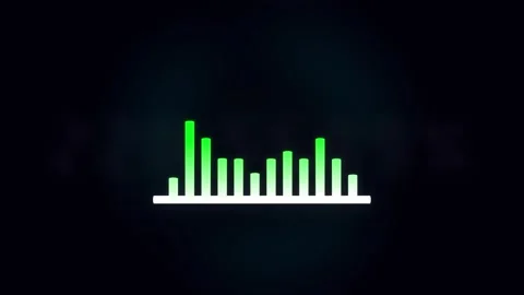 Business Chart Up-Down Animation – Dynamic Market Trends Motion Stock Footage 283491691