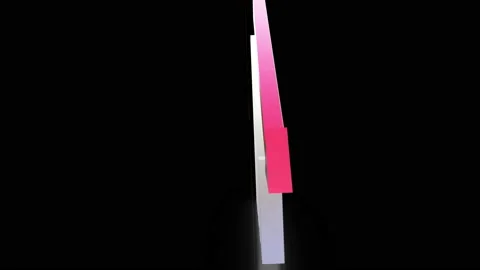 Business chart falling down animation Stock Footage 221476146