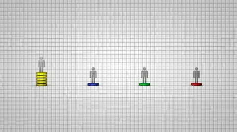 Business chart 스톡 동영상 11238625