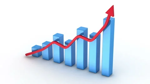 Business Chart Stock Footage 46535727
