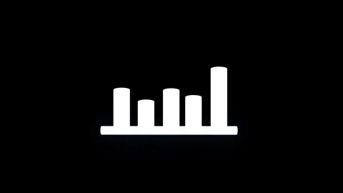 Business Chart Icon Animation. Stock Footage 282576912
