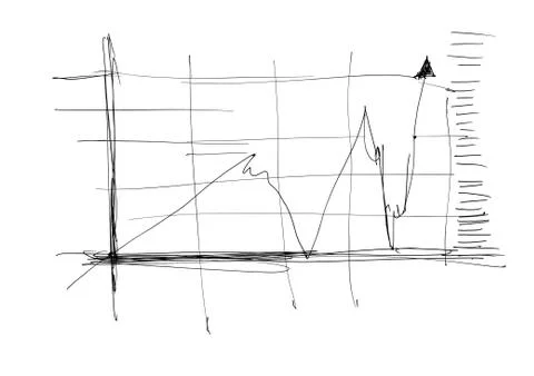 Business chart Stock Illustration