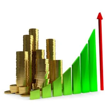 Business Chart Stock Illustration