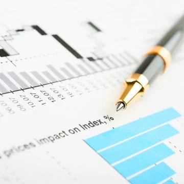 Business chart Stock Photos