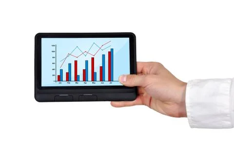 Business chart Stock Photos