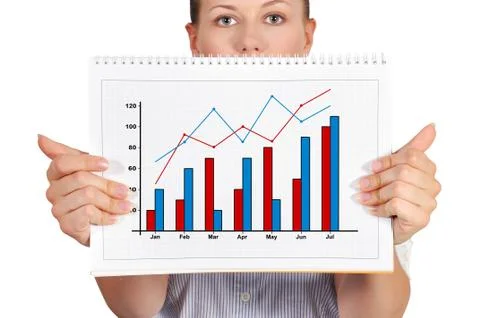 Business chart Stock Photos