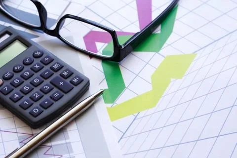 Business chart Stock Photos