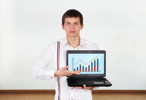 Business chart Stock Photos