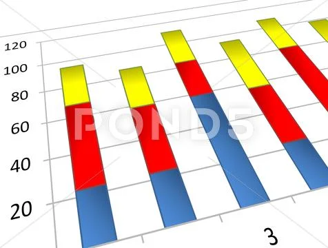 Business charts and graphs Stock Photos