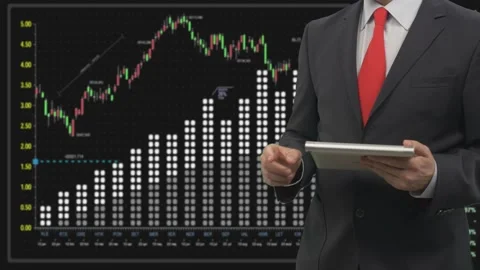 Business Charts  Stock Footage 200749721