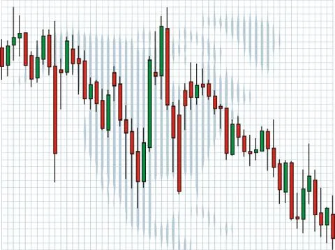 Business charts, Forest Chart Stock-Illustration