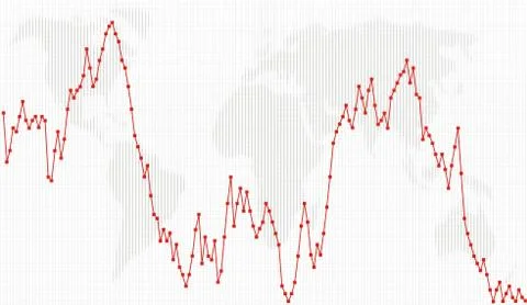 Business charts, Forest Chart Stock Illustration