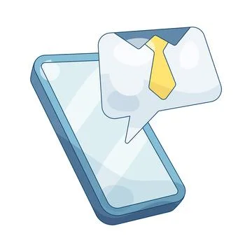 Business chat Stock Illustration