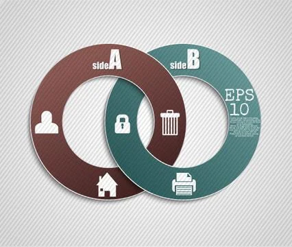 Business circle Stock Illustration