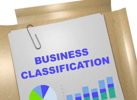 Business Classification concept イラスト素材