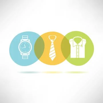 Business clothes Stock Illustration