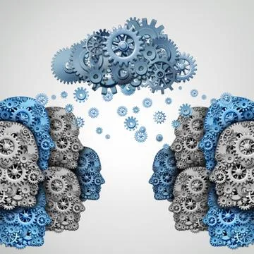 Business Cloud Training Иллюстрация