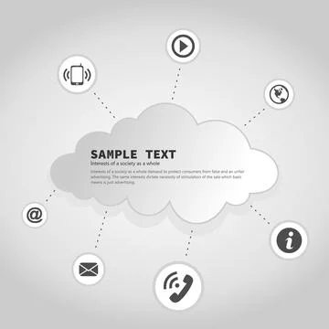 Business a cloud2 Stock Photos