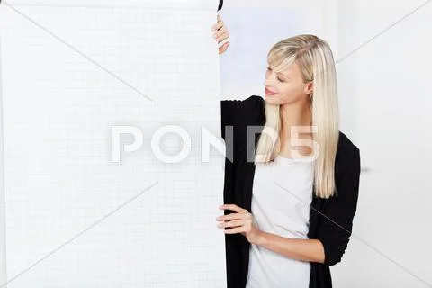 Business coach giving in house training Stock Photos