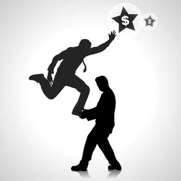 Business coach Stock Illustration