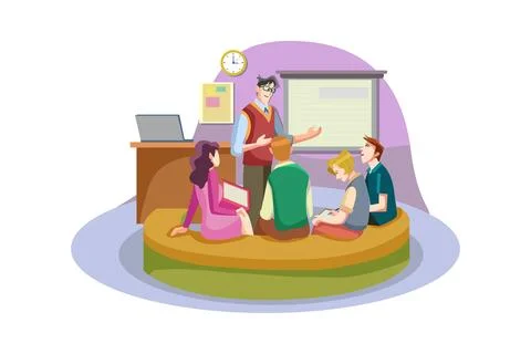Business Coaching Stock Illustration