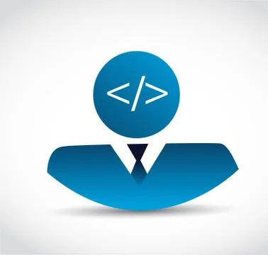 Business coding illustration design graphic 스톡 일러스트