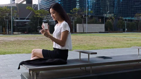 Business coffee break Stock Footage 53080775