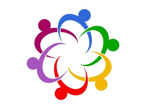 Business Collaboration Icon Symbol Vector Design Stock Illustration