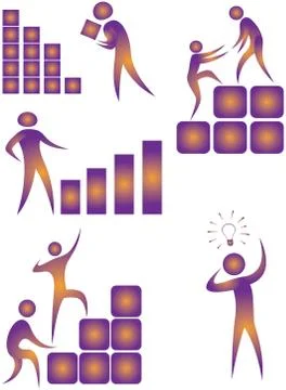 Business collection Stock Illustration