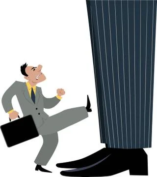Business communication fail Stock Illustration