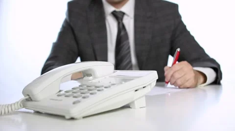 Business communication Stock Footage