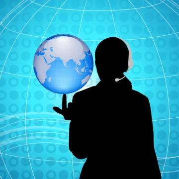 Business communication Stock Illustration
