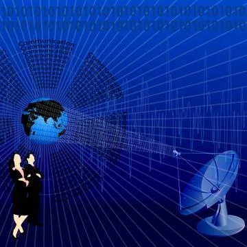 Business communication Stock Illustration