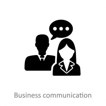 Business Communication Stock Illustration