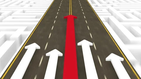 Business competition concept. Loop able. Stock Footage 49729212