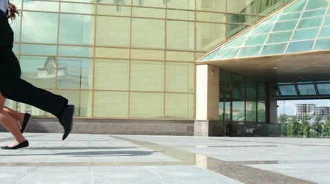 Business competition Stock Footage