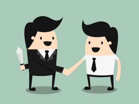 Business competition Stock Illustration