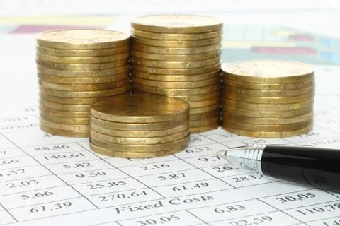 Business composition. Stock Photos