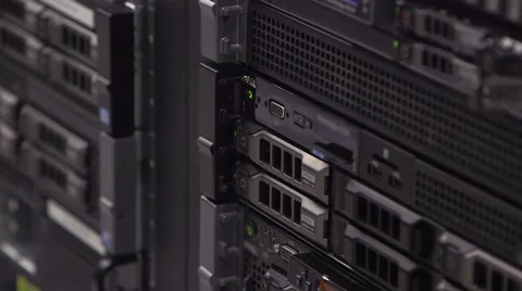 Business Computer Server (HD) Stock Footage 46061635