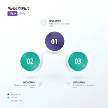 Business concept 2 color  violet, blue Stock Illustration