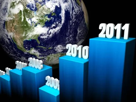 Business concept 2011 Stock Illustration