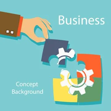 Business concept background Stock-Illustration